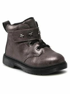 Καλύτερη πώληση 🛒 Nelli Blu Μποτίνια CMYF001-81 Ασημί 🥰