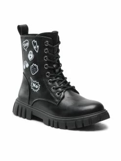 Best Pirce 🛒 Nelli Blu Μπότες CS5827-12 Μαύρο ✨