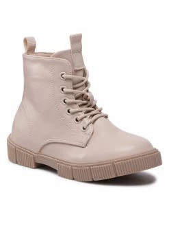 Flash Sale 😉 Nelli Blu Μποτίνια CS5822-01 Μπεζ ✔️