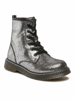 ΧΟΝΔΡΙΚΟ ΕΜΠΟΡΙΟ 🥰 Nelli Blu Μπότες Χιονιού Ορειβατικά παπούτσια CS102607-14 Ασημί 🧨