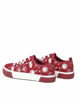 Εκπτωση 👏 Nelli Blu Κοντά 👟 Sneakers Πάνινα παπούτσια CSS20408-03 Μπορντό 🎁 -Nelli Blu πωλήσεων unnamed file 1583