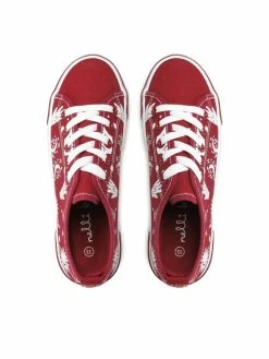 Εκπτωση 👏 Nelli Blu Κοντά 👟 Sneakers Πάνινα παπούτσια CSS20408-03 Μπορντό 🎁 -Nelli Blu πωλήσεων unnamed file 1586