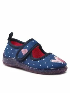 Προώθηση 🎉 Nelli Blu Παντόφλες & Σανδάλια Παντόφλες Σπιτιού 22SAD8102 VE Σκούρο μπλε 👍