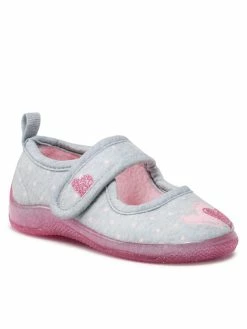 Flash Sale 😉 Nelli Blu Παντόφλες & Σανδάλια Παντόφλες Σπιτιού 22SAD8102 VE Γκρι 🤩