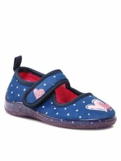 Φτηνός 🎉 Nelli Blu Παντόφλες & Σανδάλια Παντόφλες Σπιτιού 22SAD8102 Σκούρο μπλε 😍