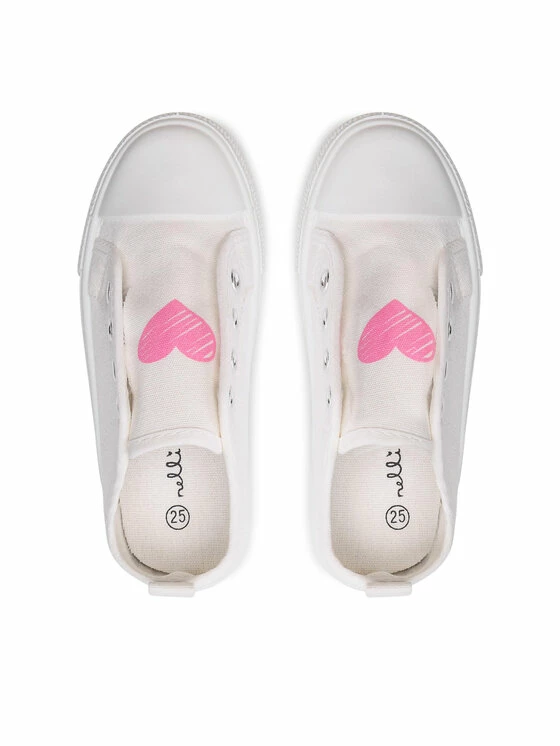 Κουπόνι 🌟 Nelli Blu Μοκασίνια 👟 Sneakers CF21195 Λευκό 🥰 7 Κουπόνι 🌟 Nelli Blu Μοκασίνια 👟 Sneakers CF21195 Λευκό 🥰 - Image 5