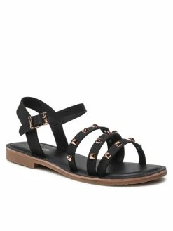 Η καλύτερη συμφωνία 💯 Nelli Blu Σανδάλια CS2882-28 Μαύρο 💯