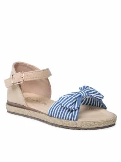 Εκπτωση 💯 Nelli Blu Σανδάλια Εσπαντρίγιες AVO-201-002 Μπεζ 😀