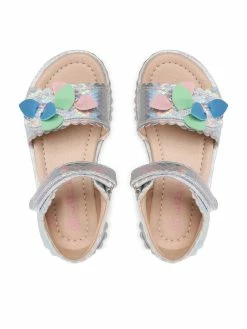 Best Pirce ❤️ Nelli Blu Σανδάλια AVO-287-010 Ασημί 😉 -Nelli Blu πωλήσεων unnamed file 2516