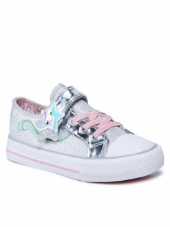 Εξοδος 😉 Nelli Blu Αθλητικά 👟 Sneakers CF2327-1 Ασημί 🔥