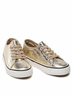 Φτηνός ✨ Nelli Blu Μοκασίνια Πάνινα παπούτσια JW20-1230-2 Χρυσό 😍 -Nelli Blu πωλήσεων unnamed file 2737