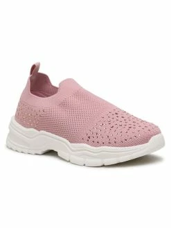 Το φθηνότερο 👏 Nelli Blu Μοκασίνια Αθλητικά CM200714-11 Ροζ 🔔