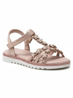 Τοπ 10 👍 Nelli Blu Σανδάλια CM190815-7 Χρυσό 🔔